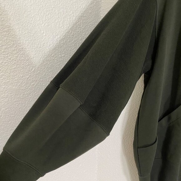 Nike Hoodie Women's Large Green Pullover Oversized Streetwear Athleisure - Picture 11 of 16